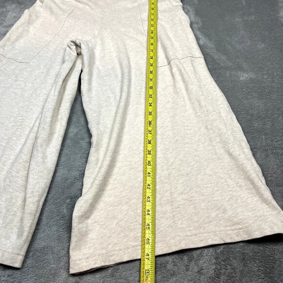 American Eagle Lounge Jumper Women's S NWT Wide Leg Cream Comfy - Picture 7 of 11